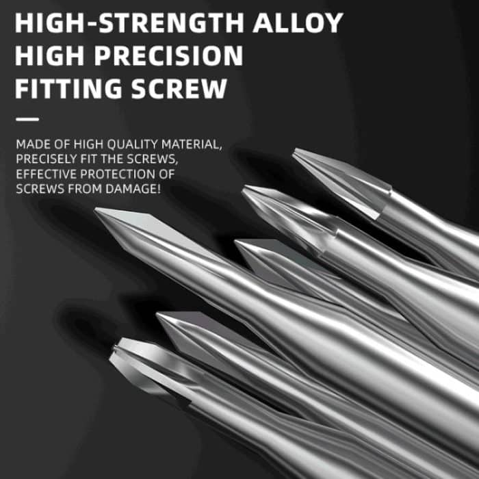 LUOWEI LITTLE BOY Magnetischer Schraubendrehersatz mit glatten Lagern aus Legierung – Bild 6