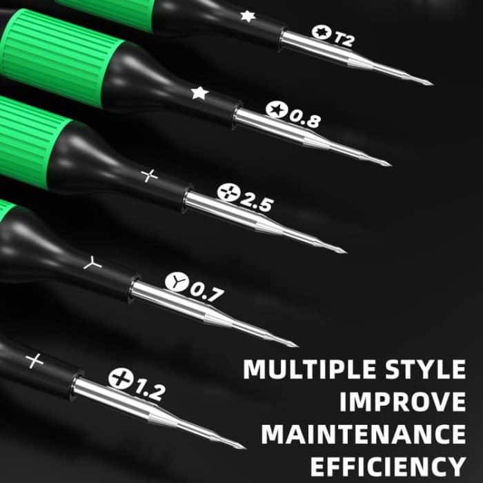 LUOWEI LITTLE BOY Magnetischer Schraubendrehersatz mit glatten Lagern aus Legierung – Bild 8