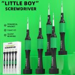 LUOWEI LITTLE BOY Magnetischer Schraubendrehersatz mit glatten Lagern aus Legierung – Bild 9