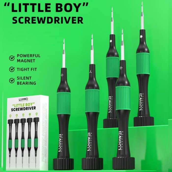 LUOWEI LITTLE BOY Magnetischer Schraubendrehersatz mit glatten Lagern aus Legierung – Bild 9