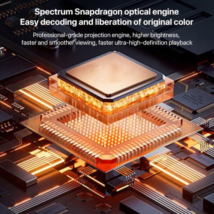 N5 1280x720P Android 9.0 System Wireless Same Screen Smart HD Projector, US Plug, UK Plug, AU Plug, EU Plug – Bild 10