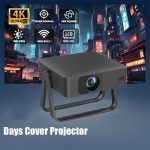 N5-A 1280x720P LCD Smart HD Projector, US Plug, UK Plug, AU Plug, EU Plug – Bild 2