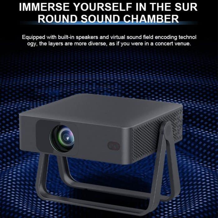 N5-A 1280x720P LCD Smart HD Projector, US Plug, UK Plug, AU Plug, EU Plug – Bild 7