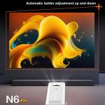 N6 1280x720P 70ANSI Android 11.0 Smart Mini Projector, EU Plug – Bild 8