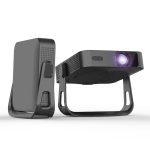 R1 1920x1280P 600ANSI Android 12.0 Smart Mini Portable Projector, US Plug, UK Plug, AU Plug, EU Plug – Bild 2