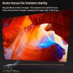 R1 1920x1280P 600ANSI Android 12.0 Smart Mini Portable Projector, US Plug, UK Plug, AU Plug, EU Plug – Bild 5