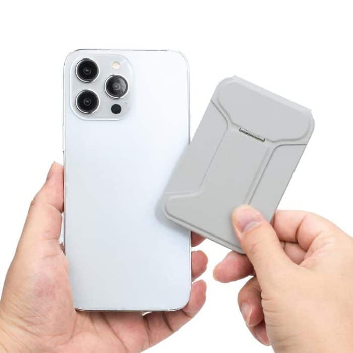 I-Shaped Phone Holder Leather Card Bag – Bild 5