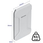 I-Shaped Phone Holder Leather Card Bag – Bild 6