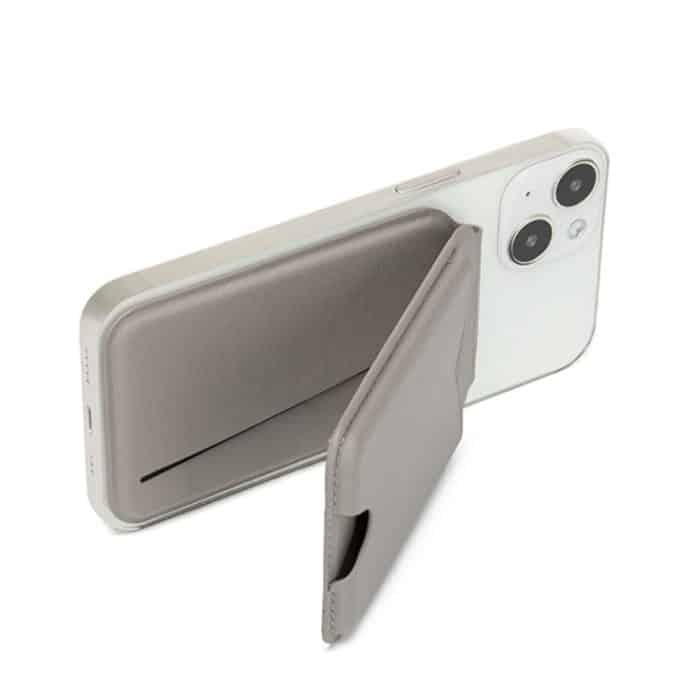 Hinge Mirror Phone Holder Leather Card Bag – Bild 3