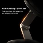 MOMAX CM30 Pac Mount Universal Transparent Magnetic Rotating Car Holder, CM30 (Dark Grey), CM30 (Titanium Gold) – Bild 4