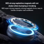 MOMAX CM30 Pac Mount Universal Transparent Magnetic Rotating Car Holder, CM30 (Dark Grey), CM30 (Titanium Gold) – Bild 6