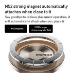 MOMAX CM35 1-Move Relaxaire Aluminum Alloy Magnetic Car Aromatherapy Holder, CM35 (Dark Grey), CM35 (Titanium Gold) – Bild 5