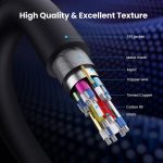 52Gbps 16K 30Hz DisplayPort Extension Adapter Cable, Length: 1.8m, DP2.1 to DP2.1 Straight, DP2.1 to DP2.1 Upper Elbow, DP2.1 to DP2.1 Down Elbow, DP2.1 to DP2.1 Left Elbow, DP2.1 to DP2.1 Right Elbow – Bild 4