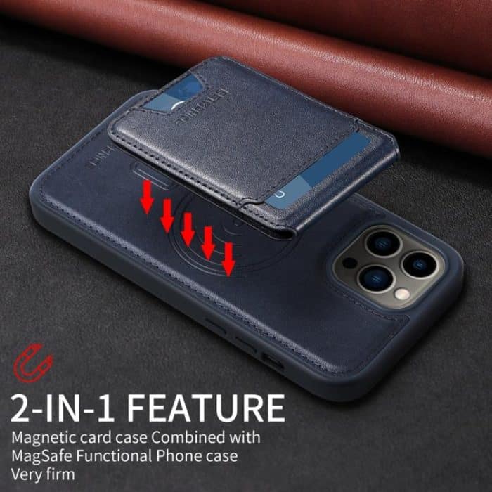 BETOPNICE Vertical Flip Detachable MagSafe Wallet Phone Case, For iPhone 13 Pro Max, For iPhone 13 Pro, For iPhone 12 / 12 Pro, For iPhone 12 Pro Max – Bild 3