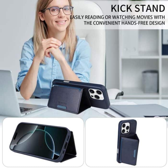 BETOPNICE Horizontal Flip Detachable MagSafe Wallet Phone Case, For iPhone 16 Pro Max, For iPhone 16 Pro, For iPhone 16 Plus, For iPhone 16 – Bild 5