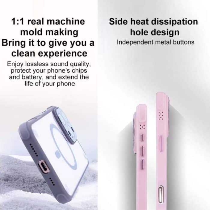 Shockproof MagSafe Magnetic TPU Hybrid Acrylic Phone Case, For iPhone 11 – Bild 6