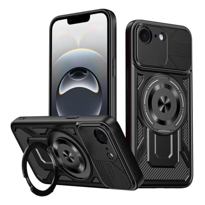 Armor Rotating Holder MagSafe Phone Case, For iPhone 16e, For iPhone 16 Pro Max, For iPhone 16 Pro, For iPhone 16 Plus – Bild 1