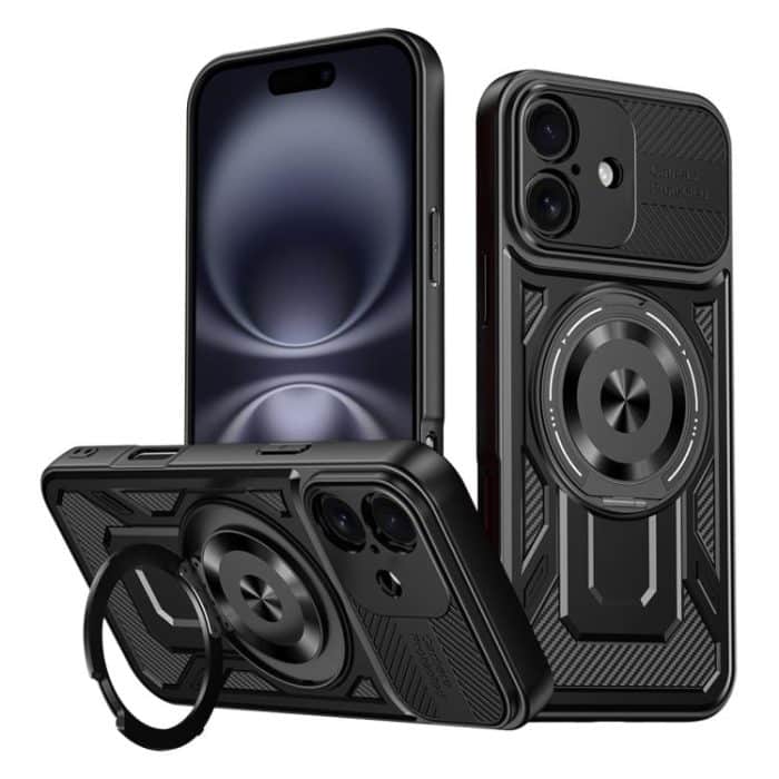 Armor Rotating Holder MagSafe Phone Case, For iPhone 16, For iPhone 15 Pro Max, For iPhone 15 Pro, For iPhone 15 Plus – Bild 1