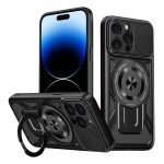 Armor Rotating Holder MagSafe Phone Case, For iPhone 14 Pro Max, For iPhone 13 Pro Max, For iPhone 13 Pro, For iPhone 13