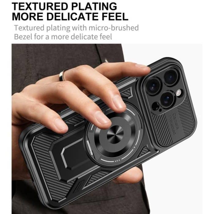 Armor Rotating Holder MagSafe Phone Case, For iPhone 12, For iPhone 12 Pro Max, For iPhone 12 Pro, For iPhone 11 Pro Max – Bild 3