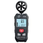 BENETECH GT8160 Hand-Anemometer zur Messung von Windgeschwindigkeit und Temperatur