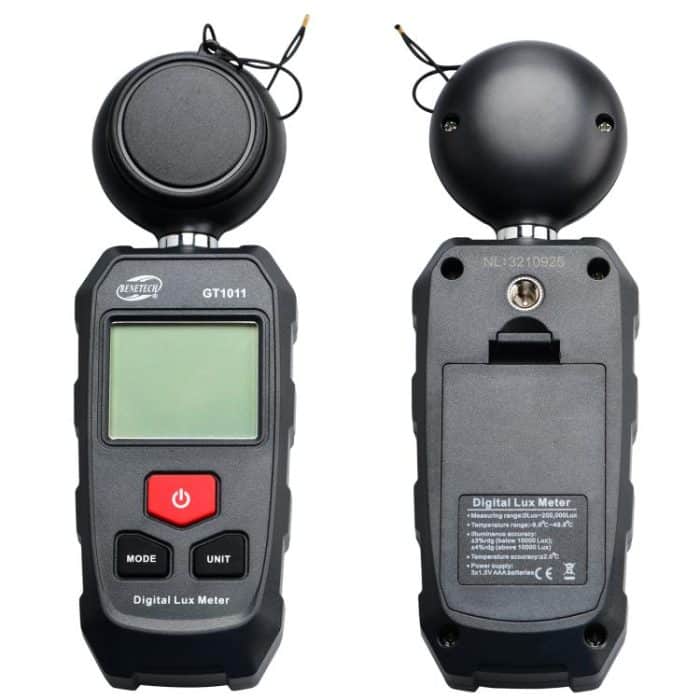 BENETECH GT1011 Digitales Luxmeter Industrielle Beleuchtungsmessung – Bild 2