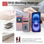 Ring Zipper Wallet RFID Blocking MagSafe Leather Phone Case, For iPhone 16 Pro Max, For iPhone 16 Pro, For iPhone 16 Plus – Bild 6