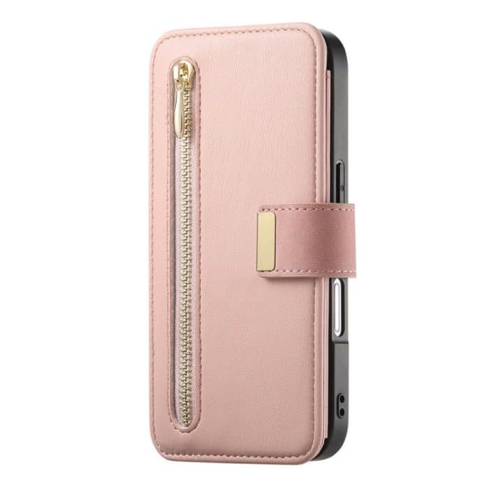 Ring Zipper Wallet RFID Blocking MagSafe Leather Phone Case, For iPhone 16, For iPhone 15 Pro Max, For iPhone 15 Pro – Bild 2