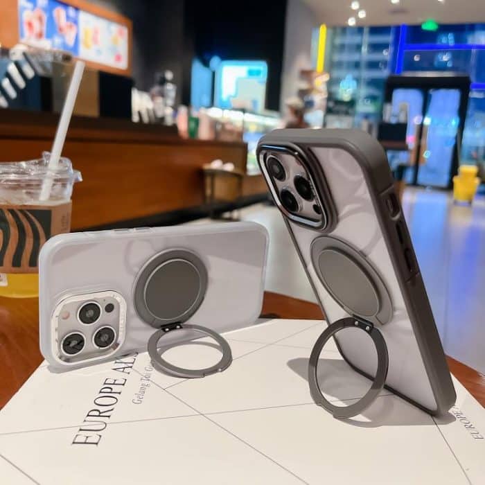 Transparent MagSafe Magnetic Holder Phone Case, For iPhone 13 Pro Max, For iPhone 13 Pro, For iPhone 13 – Bild 7