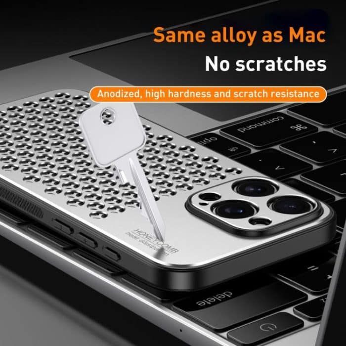 Honeycomb Radiating Alloy Phone Case, For iPhone 13 Pro Max, For iPhone 13 Pro, For iPhone 13 – Bild 4