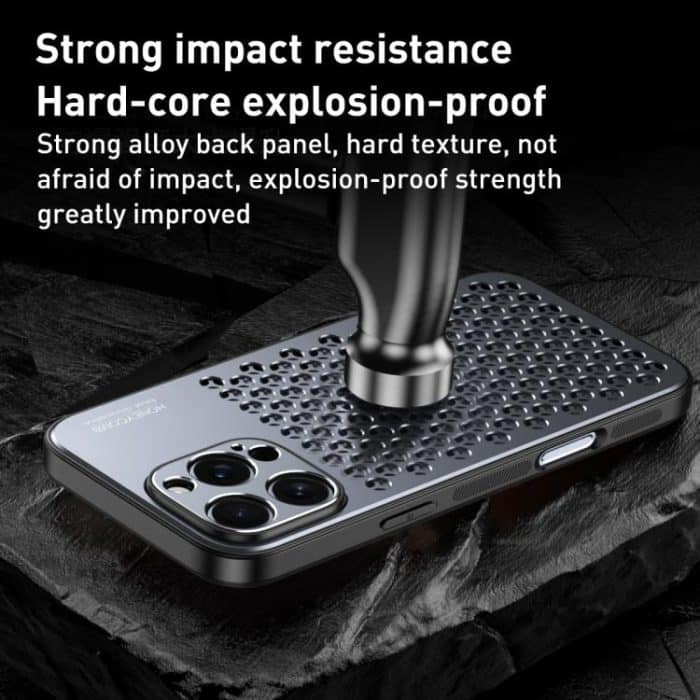 Honeycomb Radiating Alloy Phone Case, For iPhone 13 Pro Max, For iPhone 13 Pro, For iPhone 13 – Bild 6
