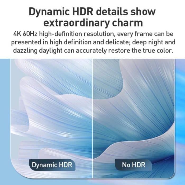 YCE-V292 2-in-1-Adapterkabel Typ C auf Typ C und HDMI 2.0 – Bild 4