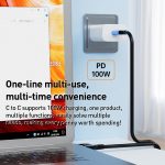 YCE-V292 2-in-1-Adapterkabel Typ C auf Typ C und HDMI 2.0 – Bild 6