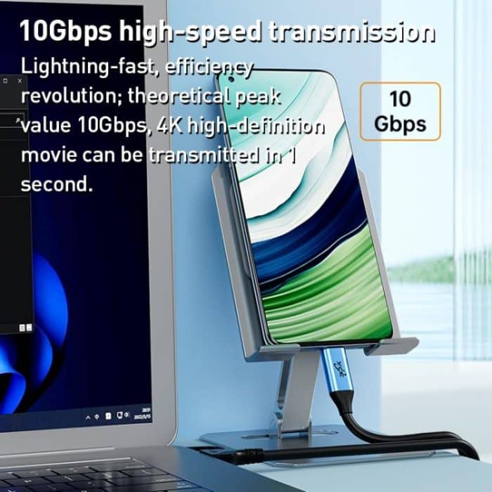 YCE-V292 2-in-1-Adapterkabel Typ C auf Typ C und HDMI 2.0 – Bild 8