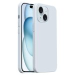 Burom Cloud Sensing Ultra-thin Liquid Silicone Full Coverage Phone Case, For iPhone 15
