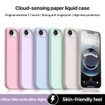 Burom Cloud Sensing Ultra-thin Liquid Silicone Full Coverage Phone Case, For iPhone 12 – Bild 2
