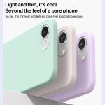 Burom Cloud Sensing Ultra-thin Liquid Silicone Full Coverage Phone Case, For iPhone 16e – Bild 5