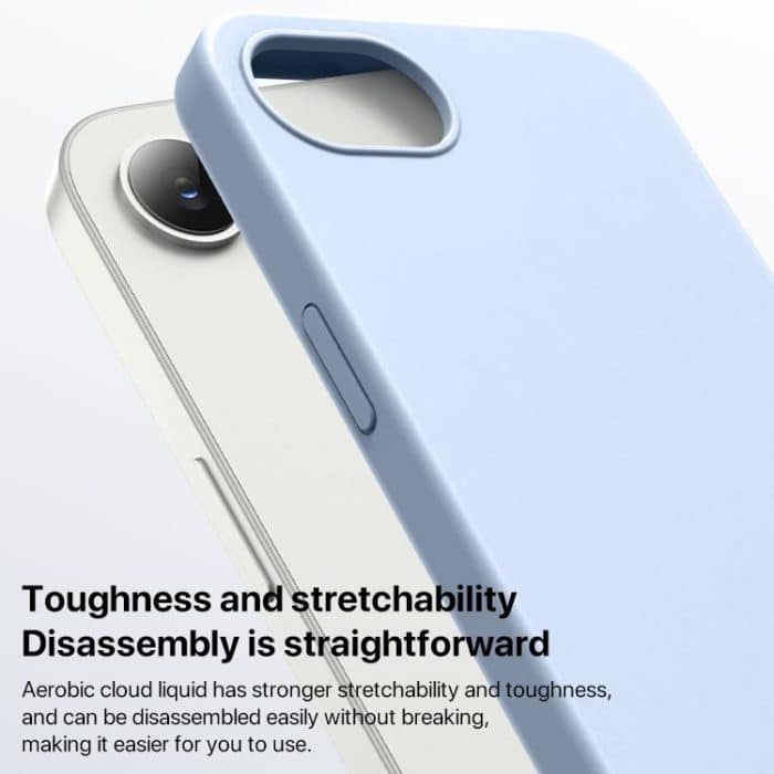 Burom Cloud Sensing Ultra-thin Liquid Silicone Full Coverage Phone Case, For iPhone 16 Pro Max – Bild 9