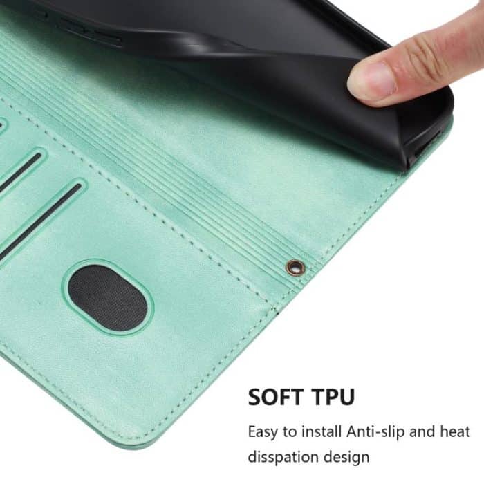 Line Splicing Buckle Retro Leather Phone Case, For iPhone 12 Pro Max, For iPhone 12 mini, For iPhone 11 Pro Max – Bild 6