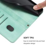 Line Splicing Buckle Retro Leather Phone Case, For iPhone 11, For iPhone 11 Pro, For iPhone X / XS – Bild 6