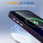 Skin Feel Invisible Kickstand MagSafe Phone Case, For iPhone 16 Pro Max, For iPhone 16 Pro, For iPhone 16 Plus, For iPhone 16 – Bild 4