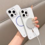 Half Frame Transparent PC MagSafe Phone Case, For iPhone 16 Pro Max, For iPhone 16 Pro, For iPhone 16 Plus – Bild 3
