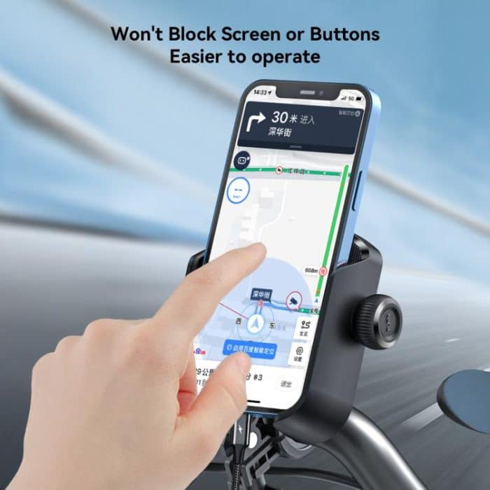 JOYROOM JR-ZS431 360 Rotation Dual Safety lock Bike Phone Mount – Bild 7