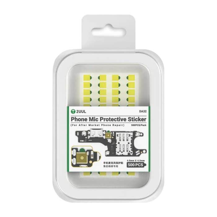 2UUL DA32 500 in 1 Telefonmikrofon-Schutzaufkleber – Bild 1