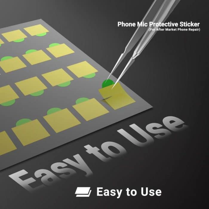 2UUL DA32 500 in 1 Telefonmikrofon-Schutzaufkleber – Bild 5