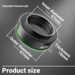 2UUL MS97 Staub-Proof/Öl-Proof/Anti-Rauch Mikroskop Einstellbare Polarisierte Licht – Bild 2