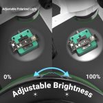 2UUL MS97 Staub-Proof/Öl-Proof/Anti-Rauch Mikroskop Einstellbare Polarisierte Licht – Bild 3