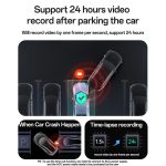 Yesido KM22 1K HD Dual Dash Camera Car Driving Recorder with 1.47 inch Screen, KM22 – Bild 11