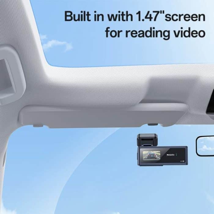 Yesido KM22 1K HD Dual Dash Camera Car Driving Recorder with 1.47 inch Screen, KM22 – Bild 4