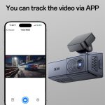 Yesido KM22 1K HD Dual Dash Camera Car Driving Recorder with 1.47 inch Screen, KM22 – Bild 10